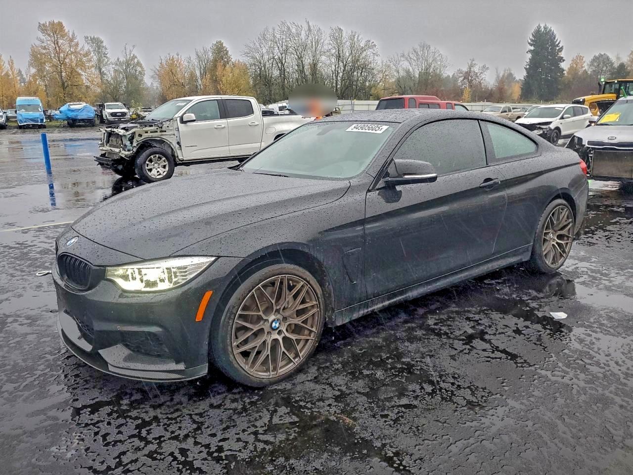 2015 BMW 4 Series 435i xDrive, VIN WBA3R5C52FK372845 — Side