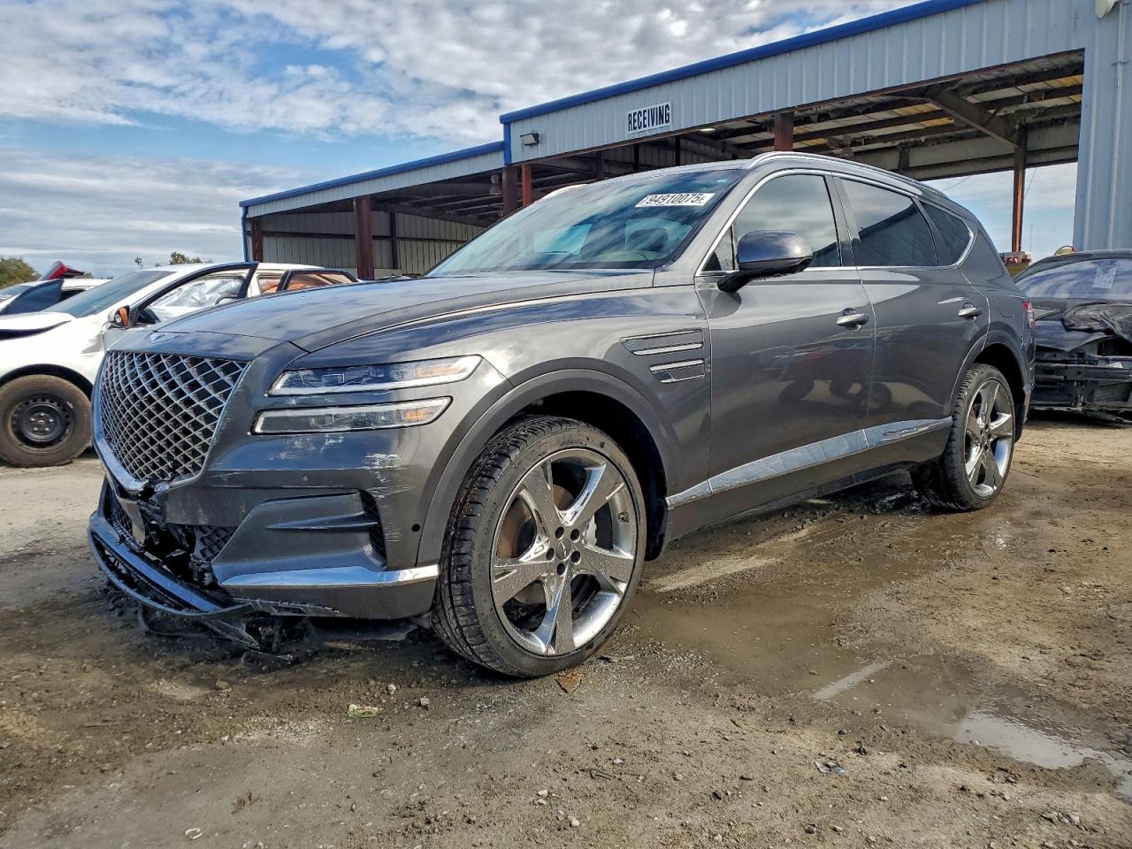 2021 Genesis GV80, VIN KMUHBDSB0MU065560 — Front end