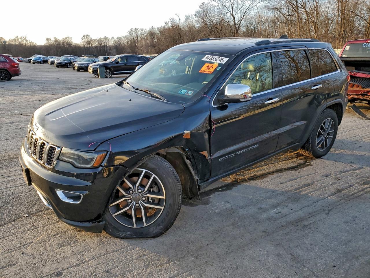 2019 Jeep Grand Cherokee Limited, VIN 1C4RJFBG1KC725822 — Front end
