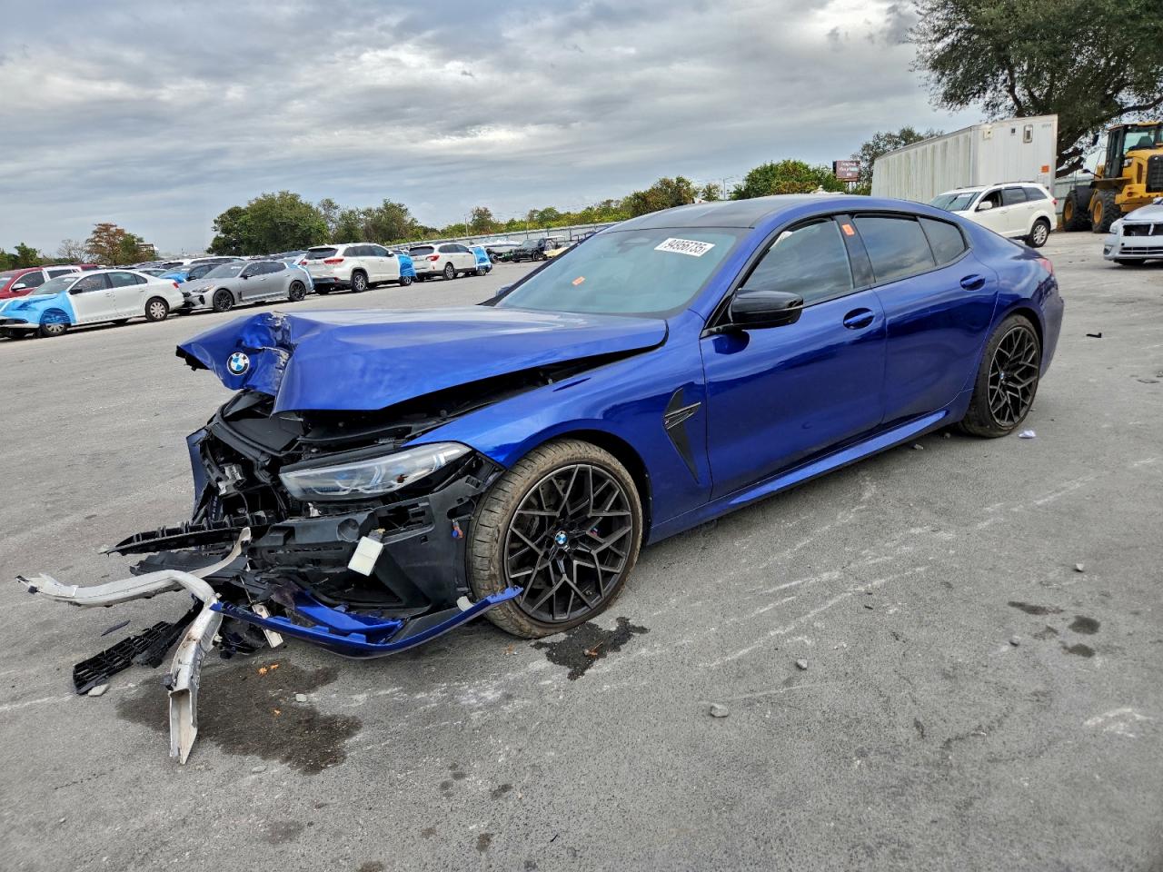2024 BMW M8 Competition, VIN WBSGV0C08RCP11901 — Перед