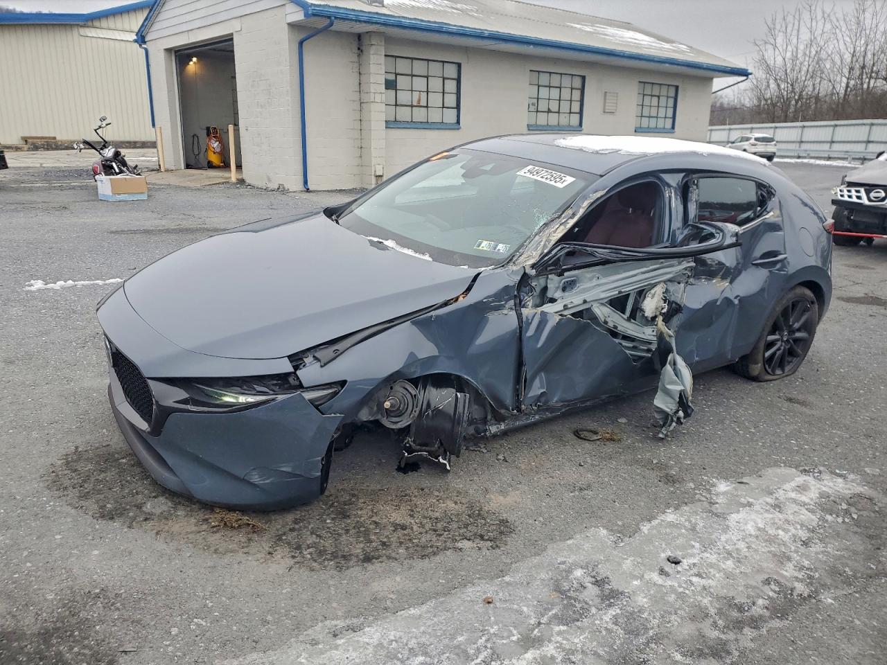 2023 Mazda 3 S Carbon Edition, VIN JM1BPBLM6P1612206 — Frame damage