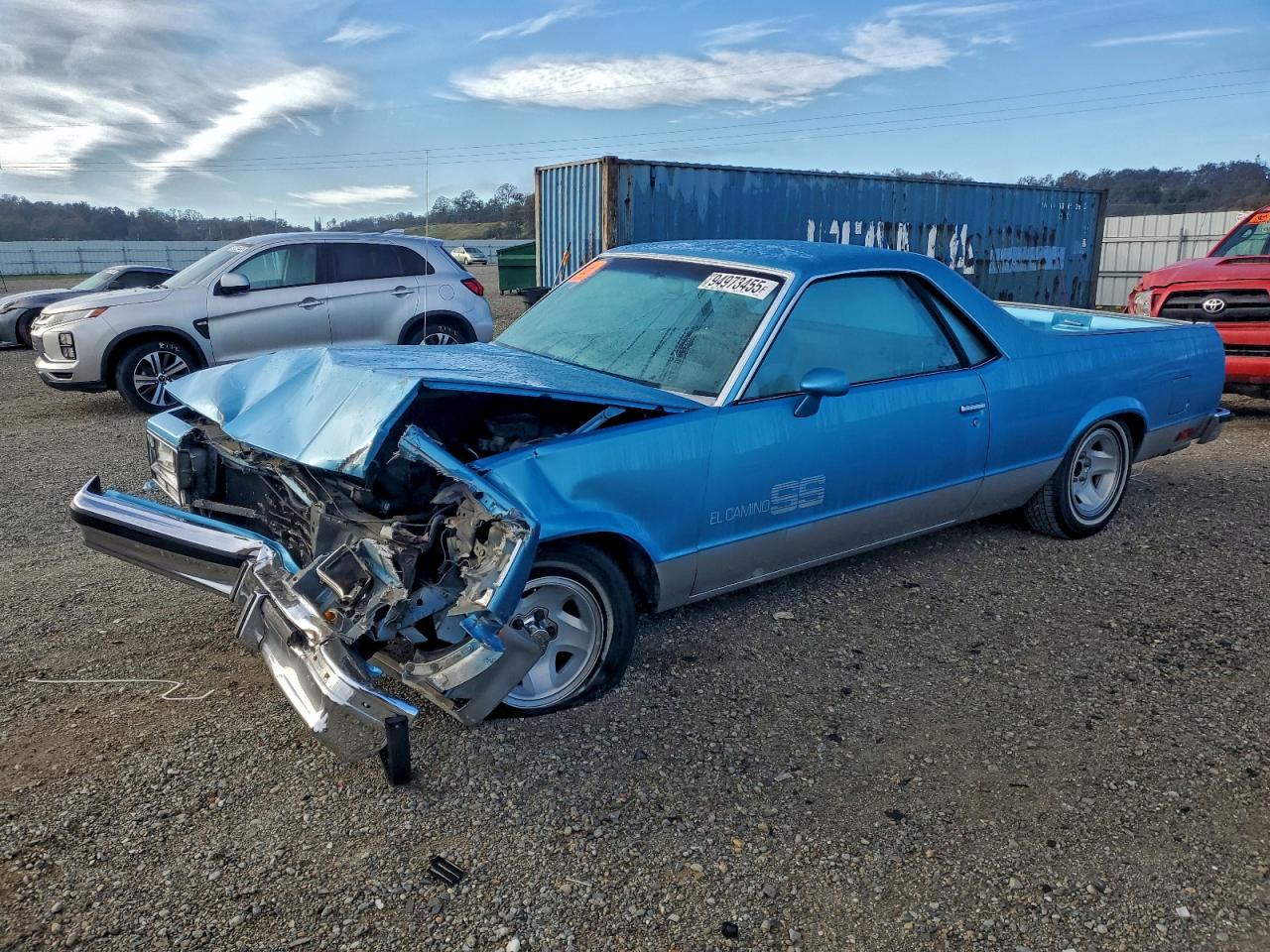 1984 Chevrolet El Camino, VIN 1GCCW80H5ER184063 — Front end