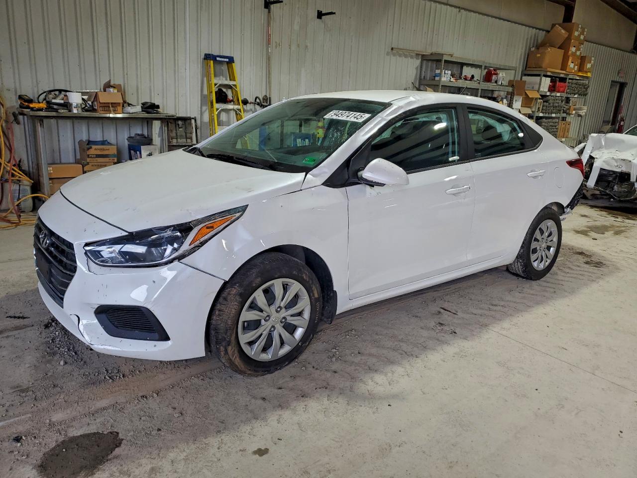 2022 Hyundai Accent SE, VIN 3KPC24A67NE180495 — Rollover