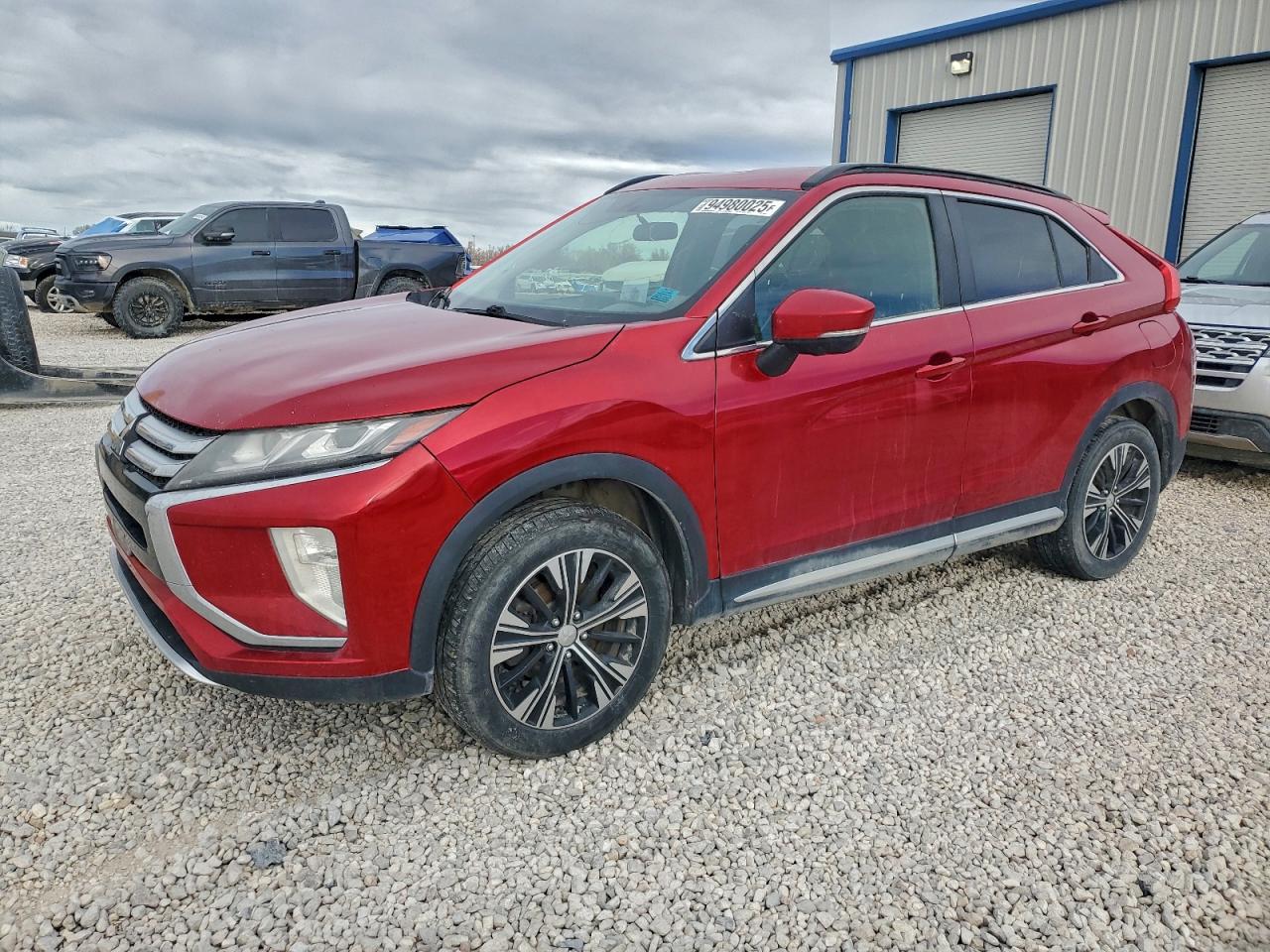 2019 Mitsubishi Eclipse Cross SE, VIN JA4AT5AA5KZ023573 — Engine fire
