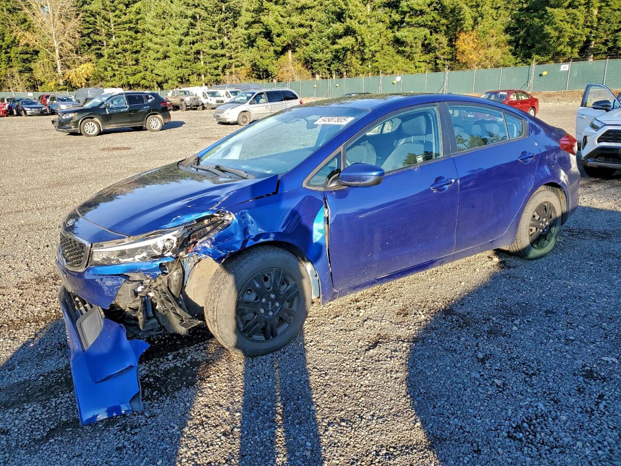 2017 Kia Forte LX, VIN 3KPFK4A79HE087567 — Front end