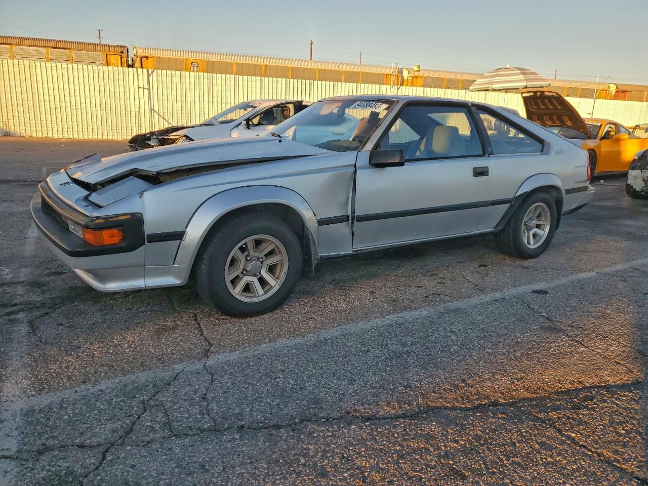 1985 Toyota Supra, VIN JT2MA67L9F0155116 — Front end