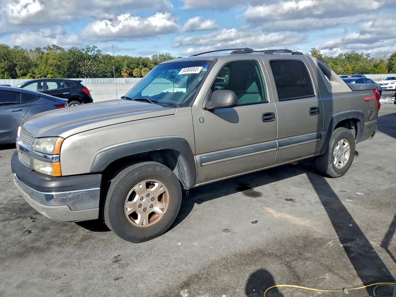2003 Chevrolet Avalanche, VIN 3GNEC13TX3G254699 — Side