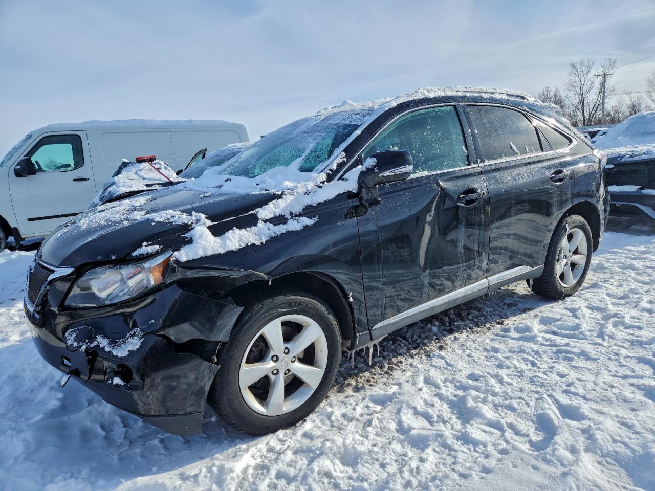 2010 Lexus RX 350, VIN 2T2BK1BA1AC054313 — Frame damage