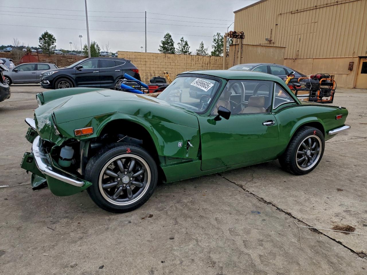 1980 TRIUMPH SPITFIRE, VIN TFLDW6AT000004 — Front end