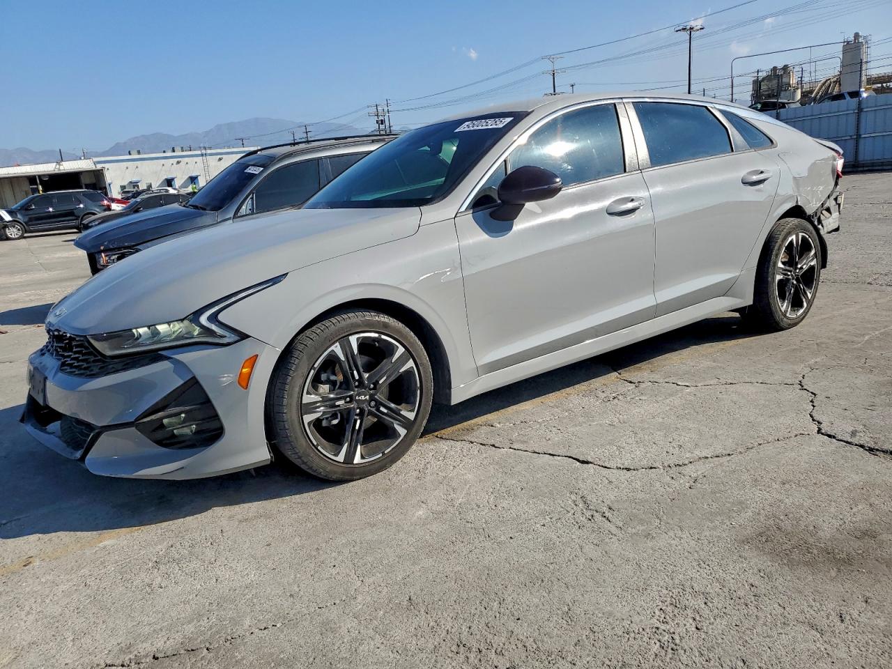 2022 Kia K5 GT-Line, VIN 5XXG64J23NG159217 — Rear end