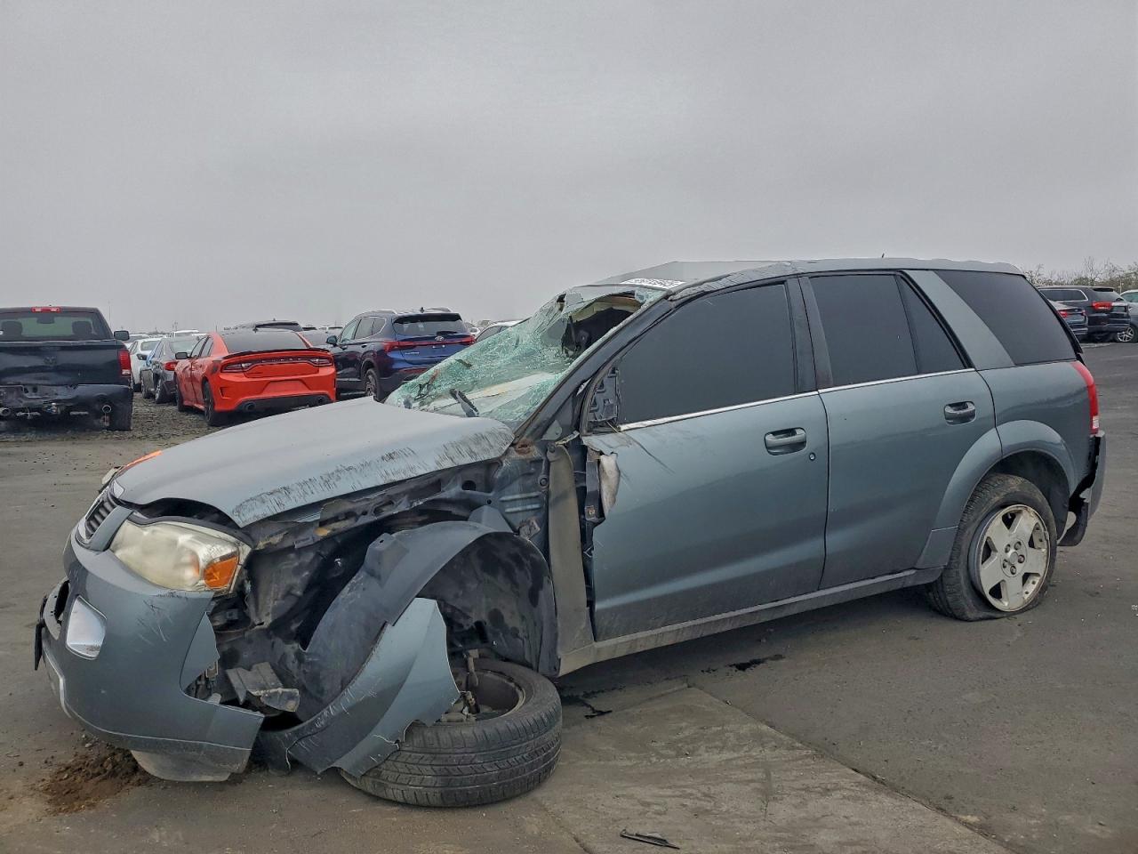 2007 Saturn VUE V6, VIN 5GZCZ53437S859224 — Опрокидывание