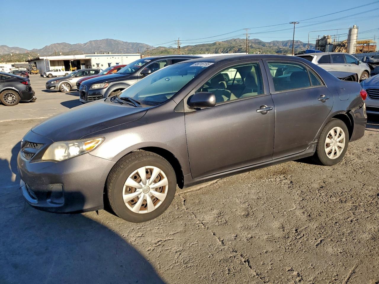 2013 Toyota Corolla L, VIN JTDBU4EE8DJ122212 — Rear end