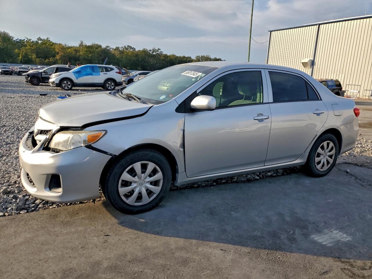2013 Toyota Corolla L, VIN 5YFBU4EE0DP178818 — Front end