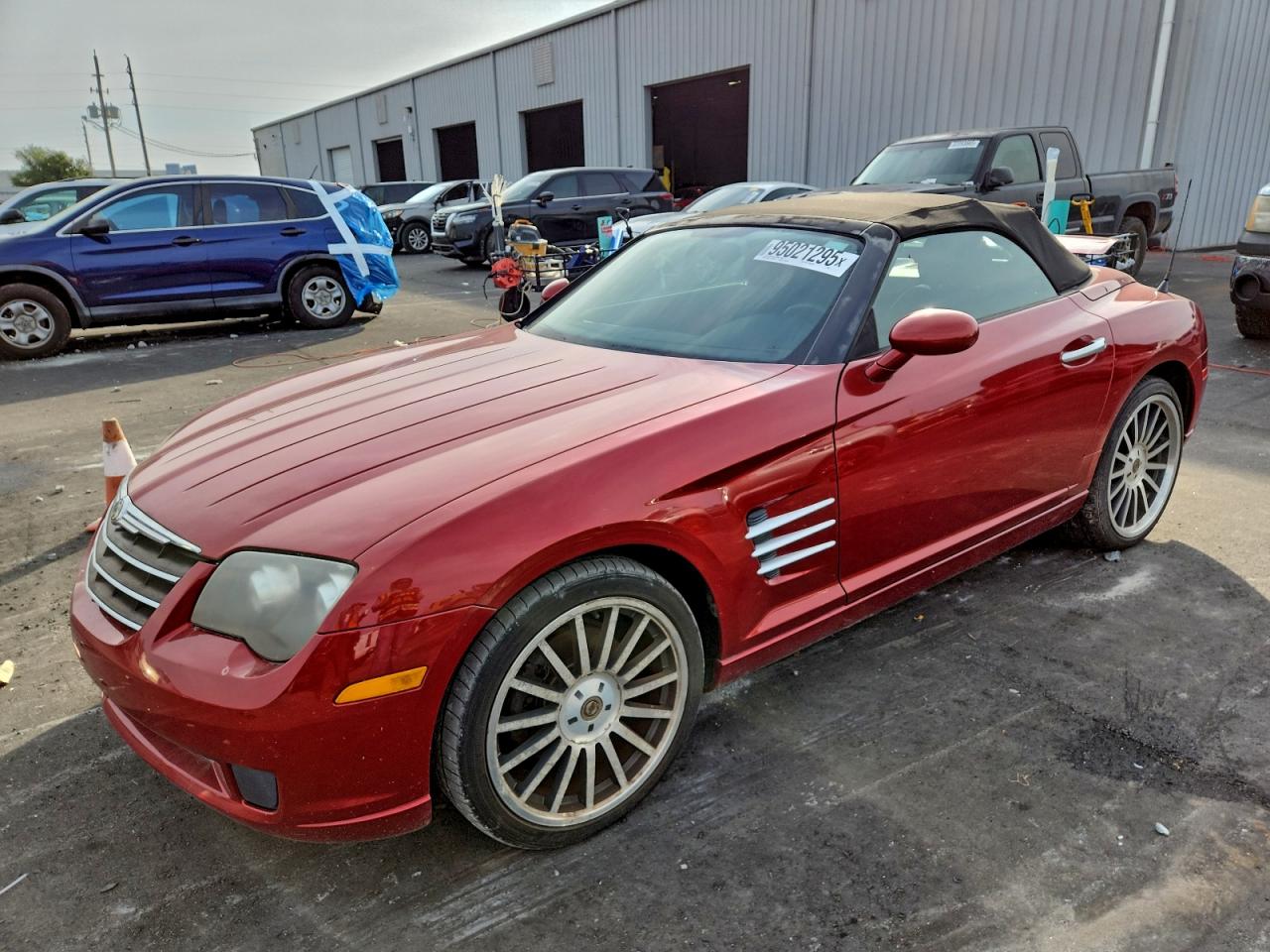 2006 Chrysler Crossfire, VIN 1C3AN55LX6X068039 — Rear end