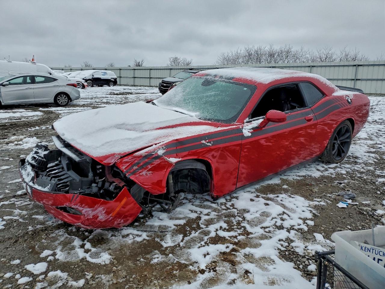 2017 Dodge Challenger SXT Plus, VIN 2C3CDZAG0HH640528 — Front end