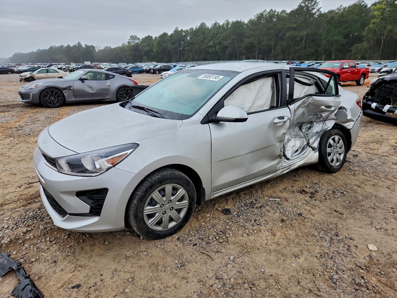2023 Kia Rio S, VIN 3KPA24AD2PE627601 — Side