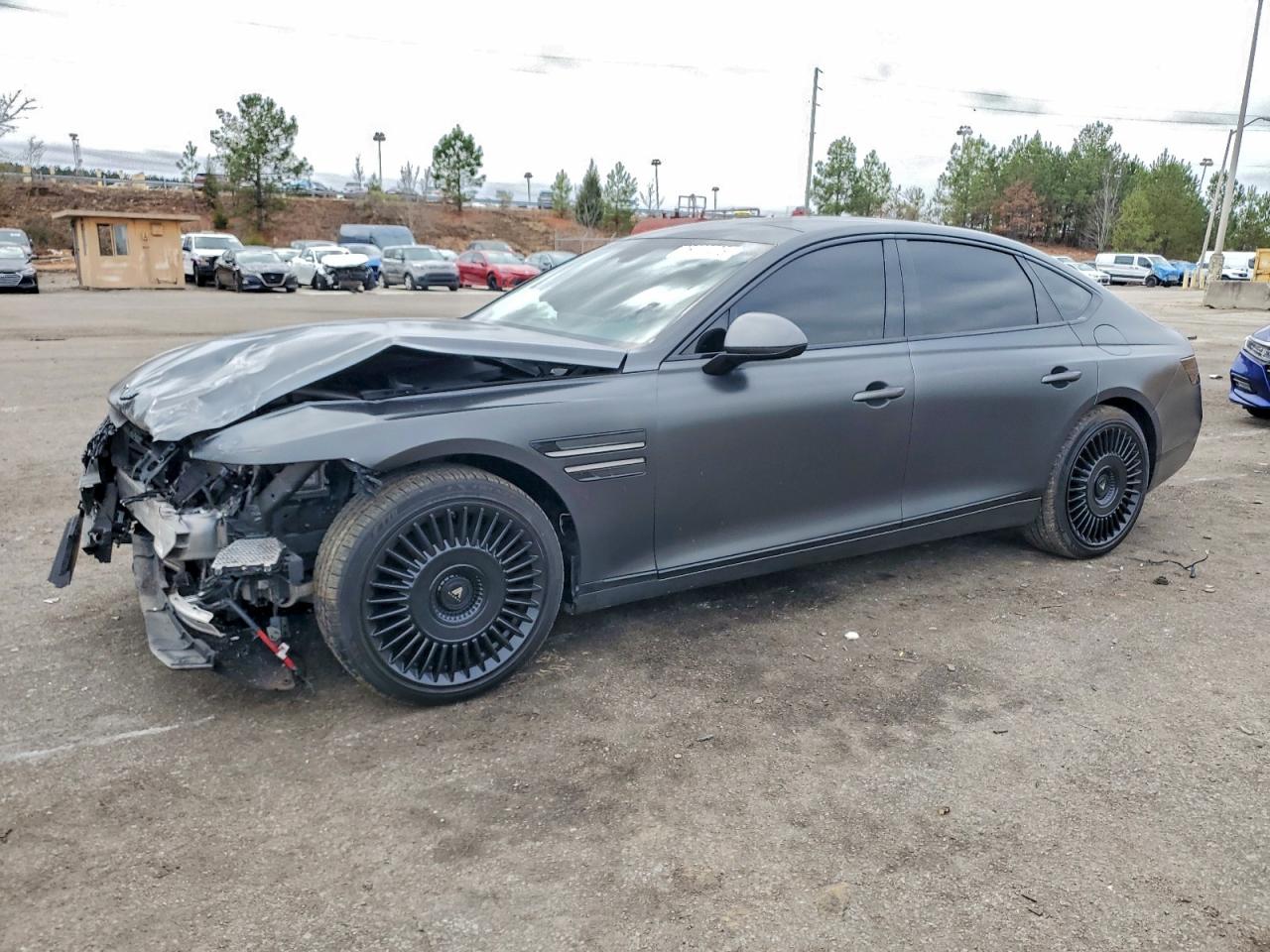2023 Genesis G80 2.5T, VIN KMTGA4SCXPU160403 — Front end