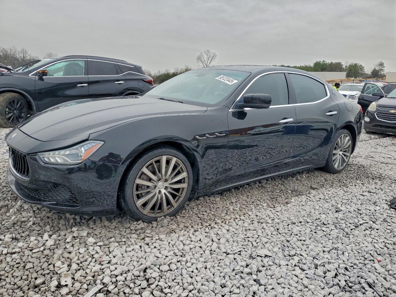 2015 Maserati Ghibli, VIN ZAM57XSAXF1140376 — Undercarriage
