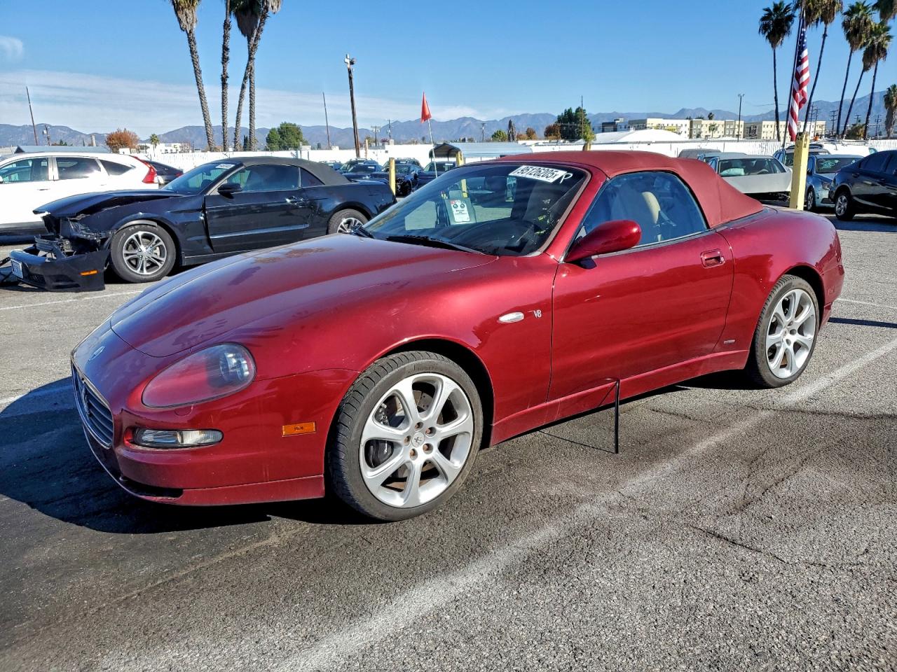 2005 Maserati Spyder, VIN ZAMBB18A350017044 — Normal wear