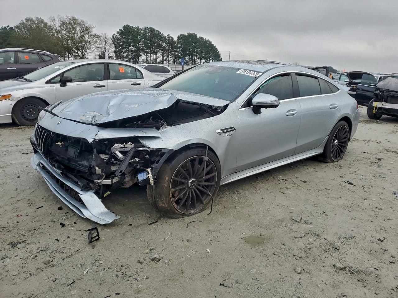 2021 Mercedes-Benz AMG GT 53, VIN W1K7X6BB6MA039211 — Front end