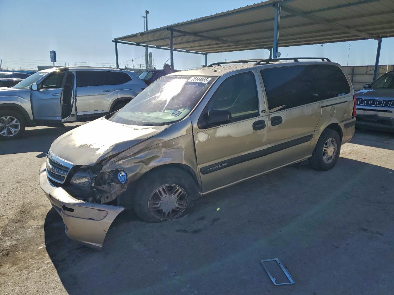 2001 Chevrolet Venture LS Y3G Mobility, VIN 1GNDX03E11D120766 — Front end