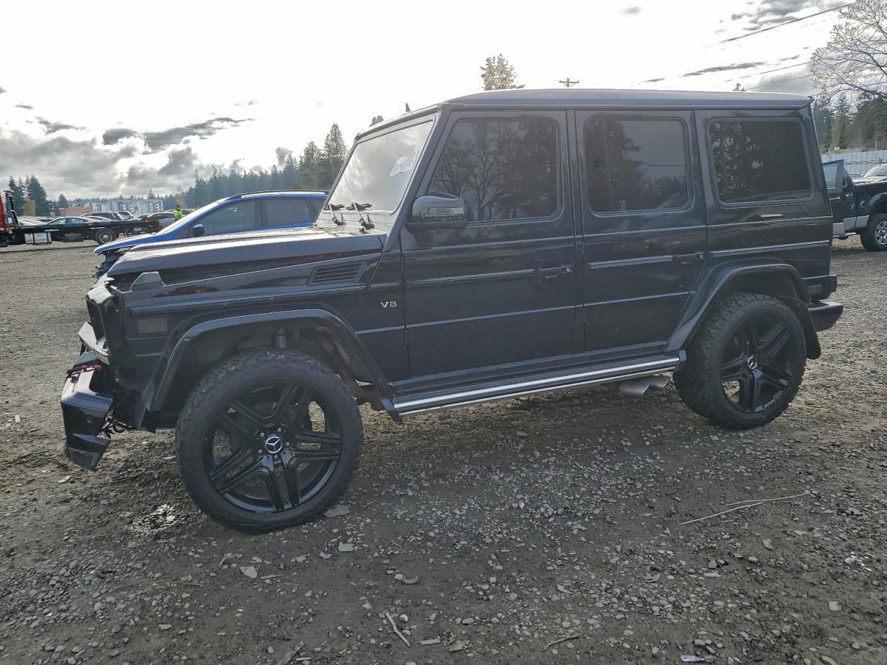 2003 Mercedes-Benz G 5.5L AMG, VIN WDCYR46E23X135876 — Front end