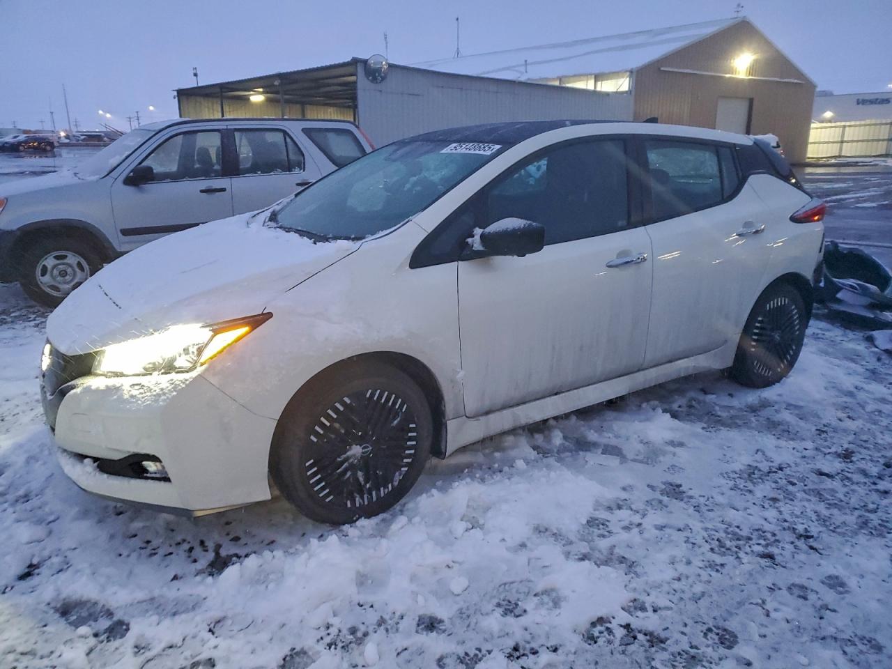 2025 Nissan LEAF SV Plus, VIN 1N4CZ1CV2SC564871 — Зад