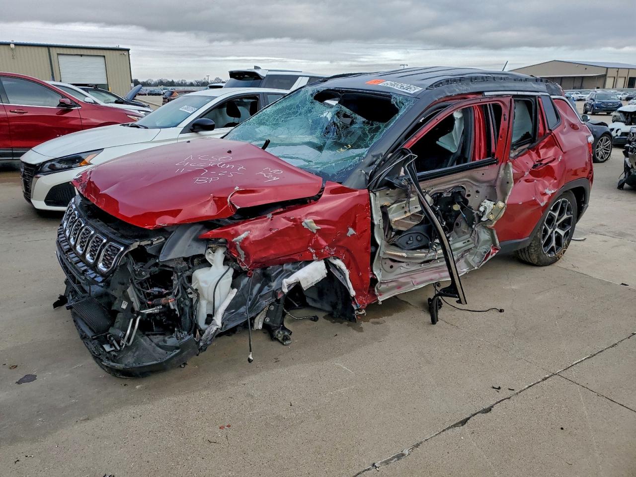 2025 Jeep Compass Limited, VIN 3C4NJDCN7ST523927 — Rollover