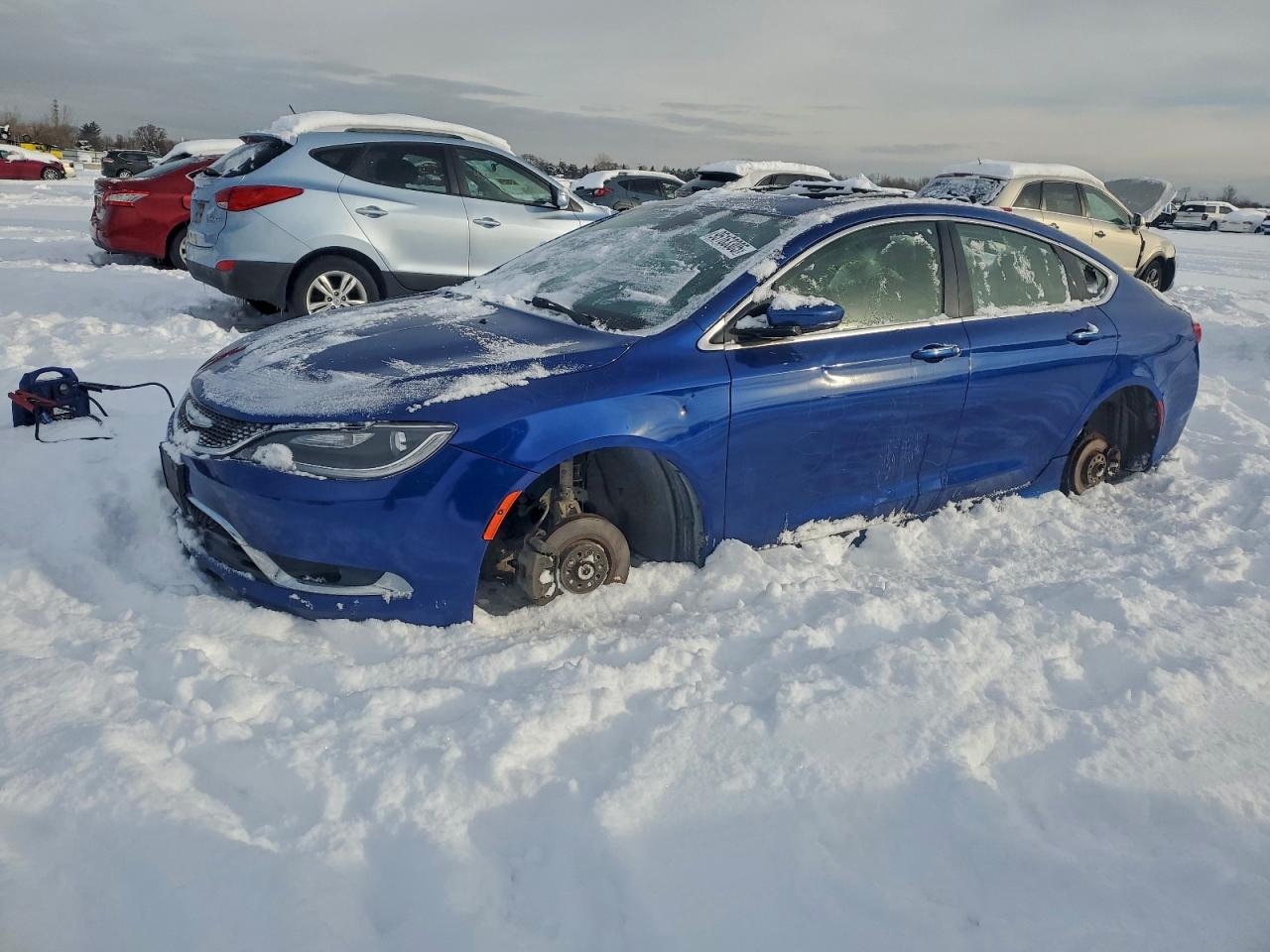 2015 Chrysler 200 C, VIN 1C3CCCCGXFN551163 — Vandalism
