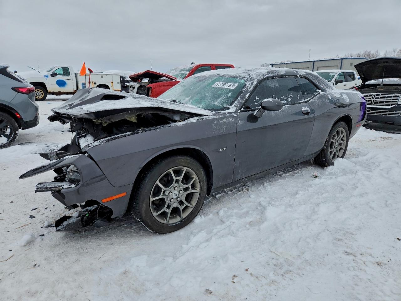 2017 Dodge Challenger GT, VIN 2C3CDZGG8HH592851 — Front end