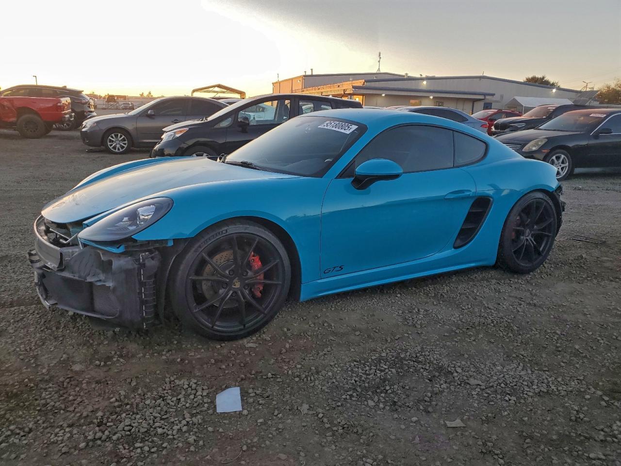 2018 Porsche 718 Cayman S, VIN WP0AB2A88JS278519 — Rear end