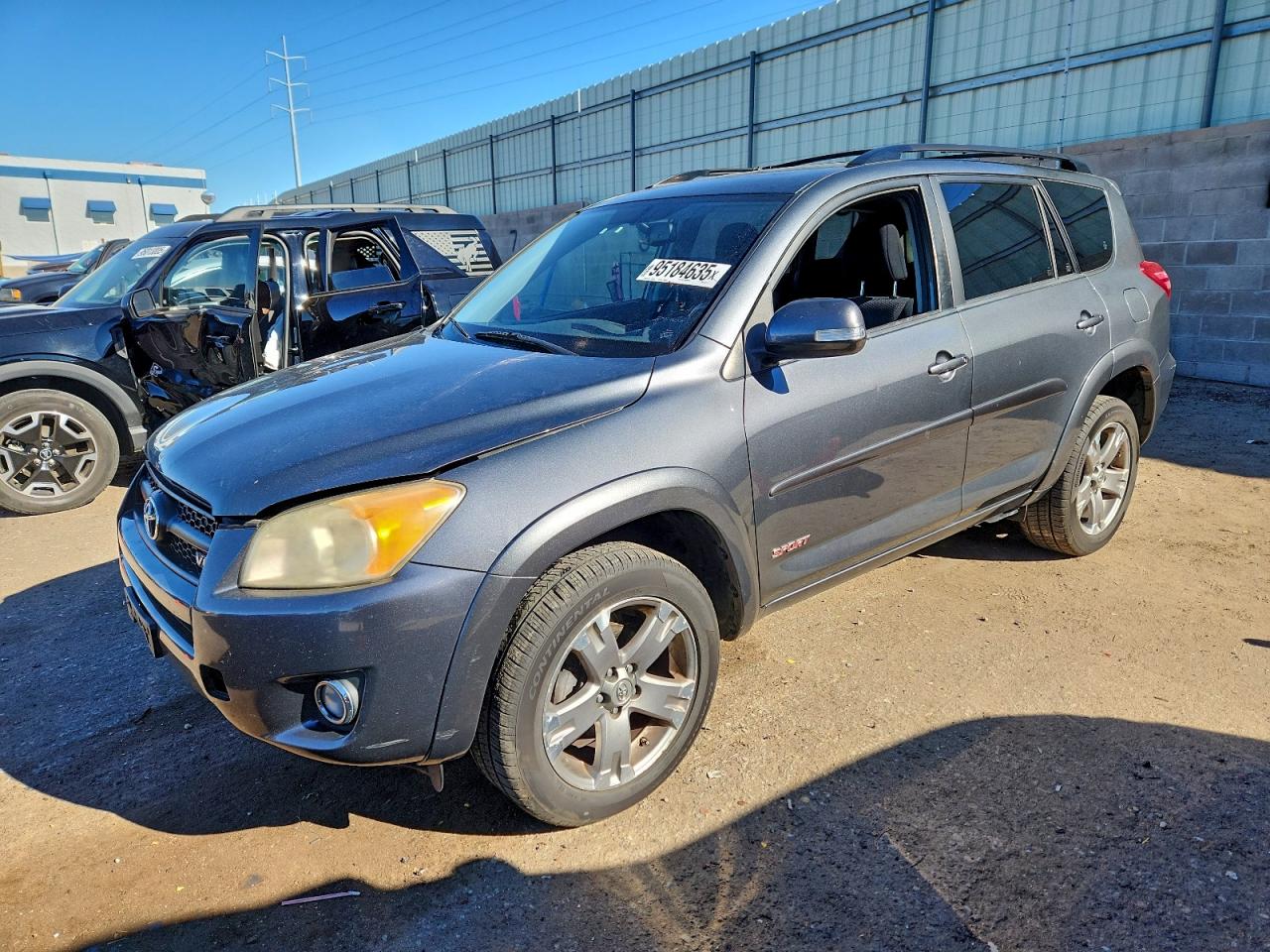 2011 Toyota RAV4 Sport, VIN JTMRK4DVXB5102779 — Rear end