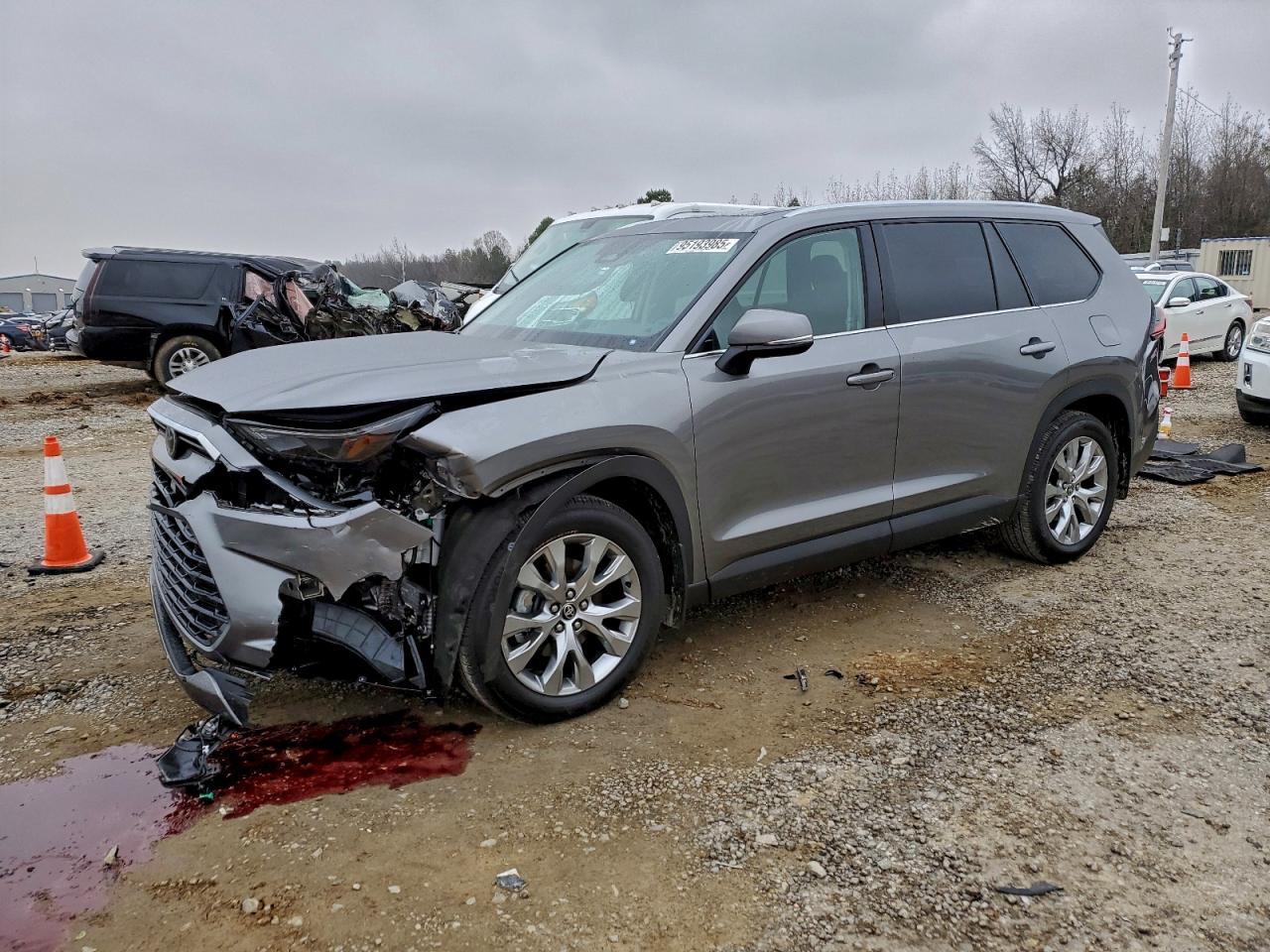 2025 Toyota Grand Highlander Hybrid Limited, VIN 5TDACAB50SS063934 — Front end