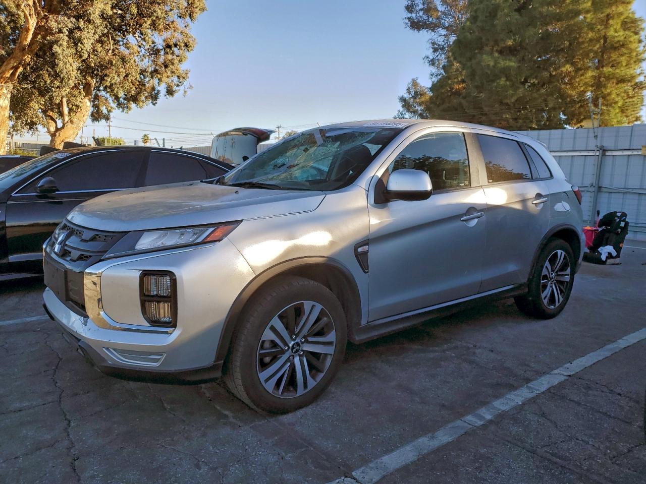 2020 Mitsubishi Outlander ES, VIN JA4AP3AU0LU015091 — Vandalism