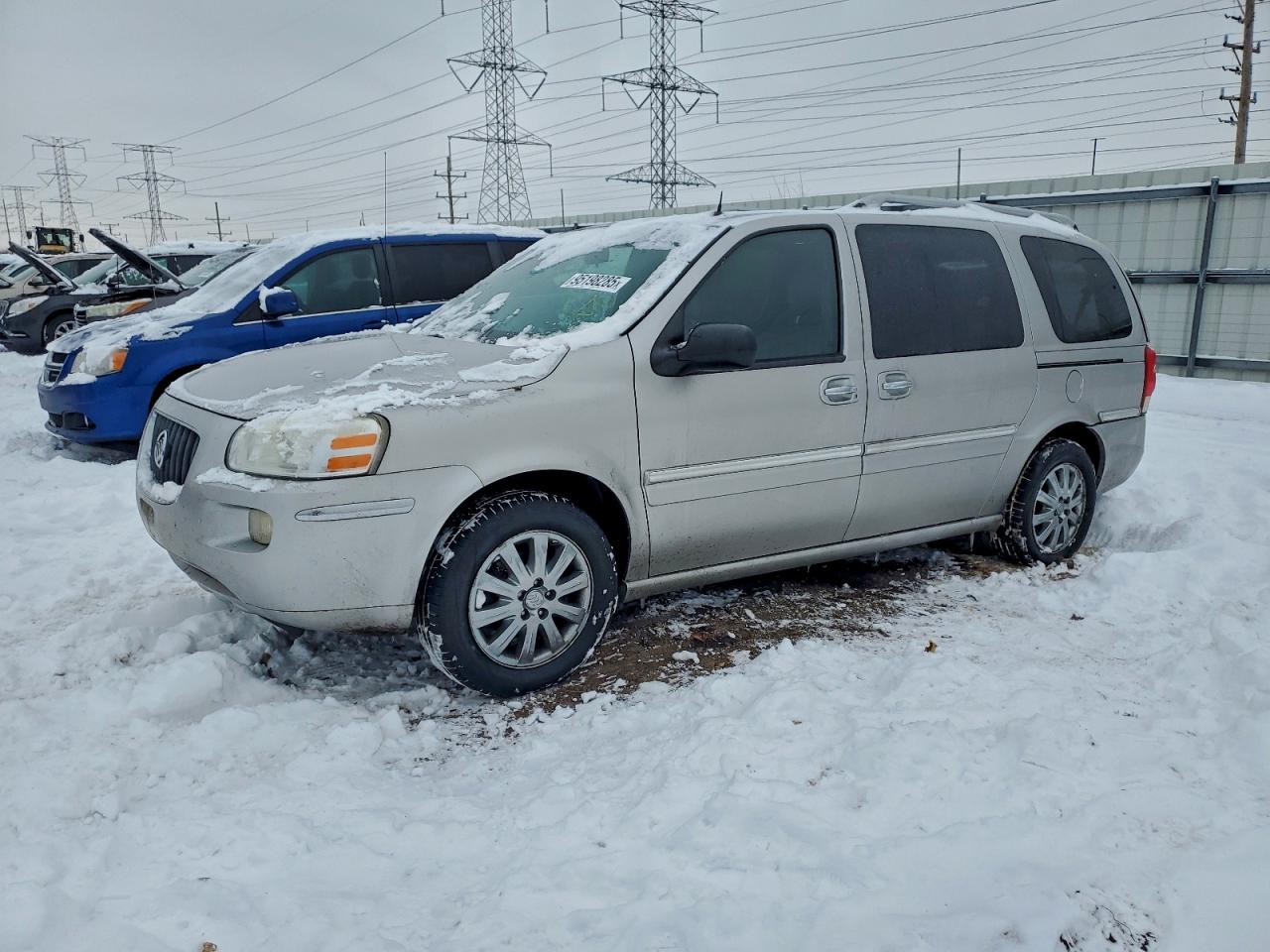2005 Buick Terraza CXL, VIN 5GADV33L55D244769 — Зад