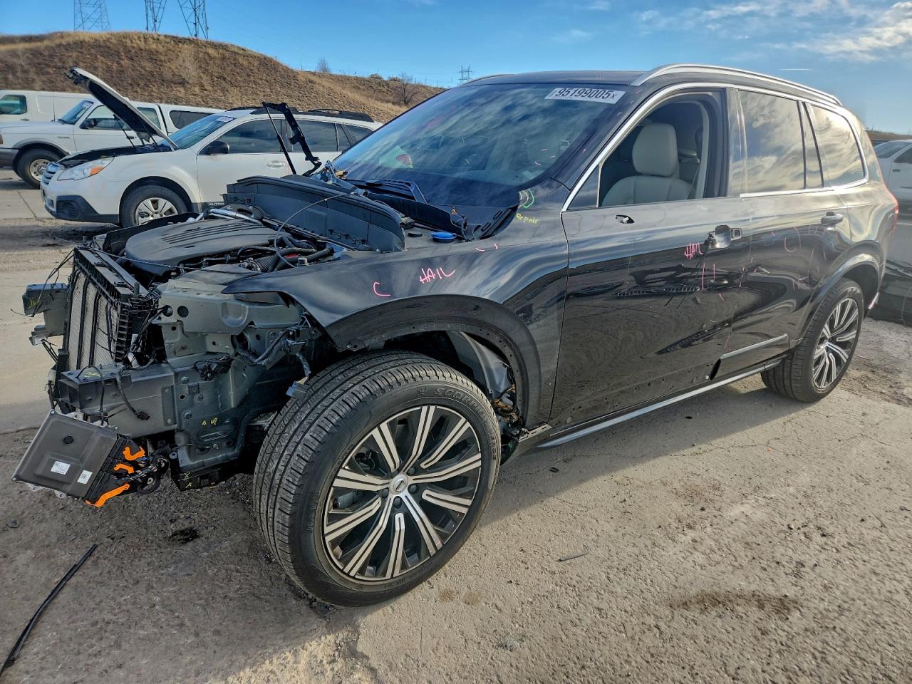 2023 Volvo XC90 Core, VIN YV4L12PV0P1941294 — Фото с аукциона