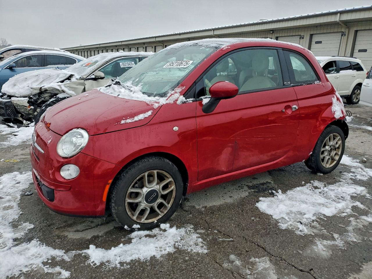 2014 FIAT 500 Pop, VIN 3C3CFFDR6ET172197 — Rear end