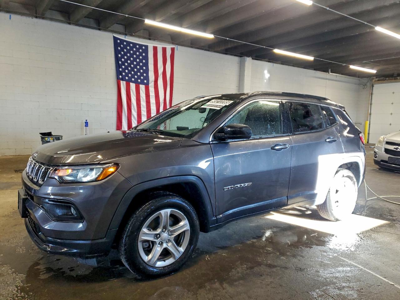 2024 Jeep Compass Latitude, VIN 3C4NJDBN3RT603348 — Undercarriage