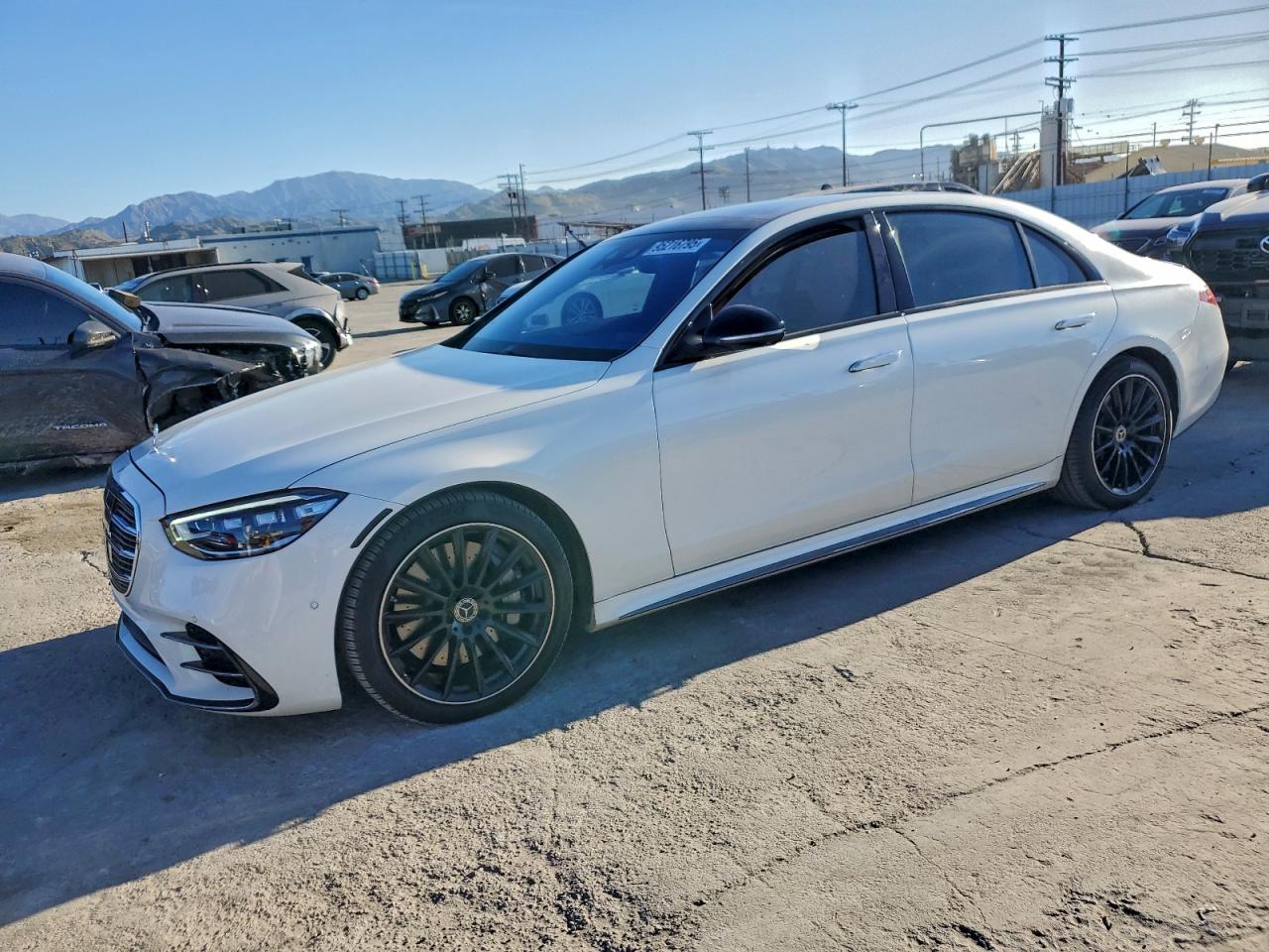 2023 Mercedes-Benz S 500, VIN W1K6G6DB9PA224642 — Rear end