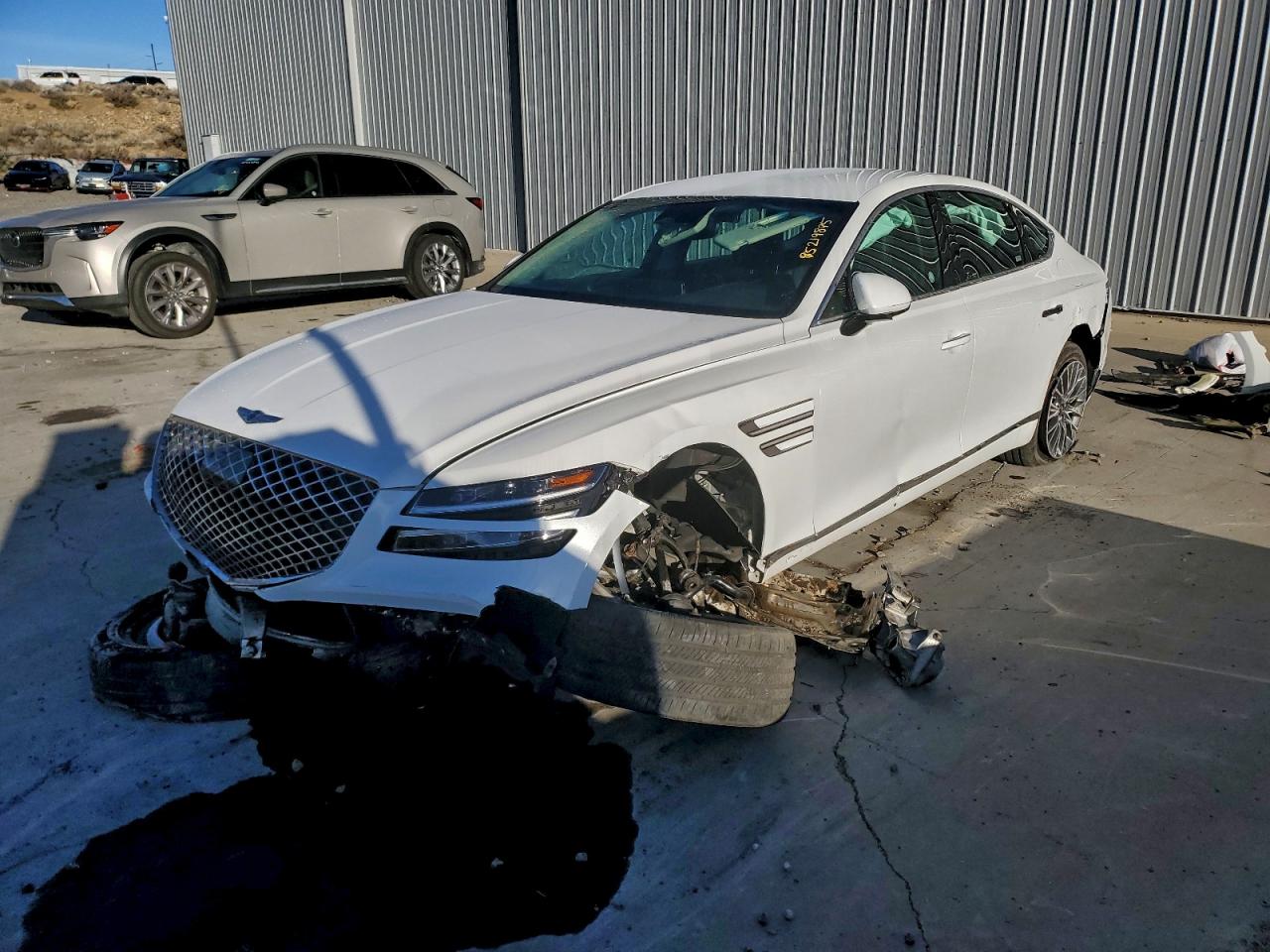 2023 Genesis G80 2.5T, VIN KMTGB4SC8PU182056 — Front end