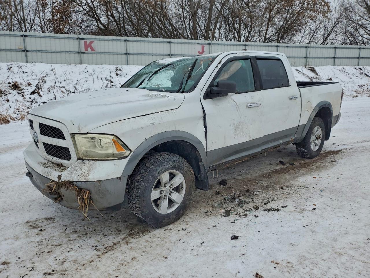 2013 Ram 1500 Outdoorsman, VIN 1C6RR7LT3DS549592 — Крыша