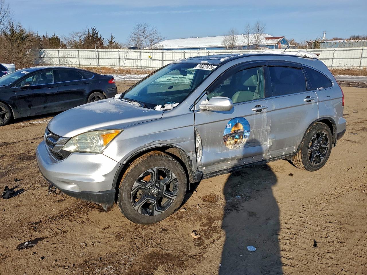 2010 Honda CR-V EX-L, VIN JHLRE4H77AC002803 — Prior damage history