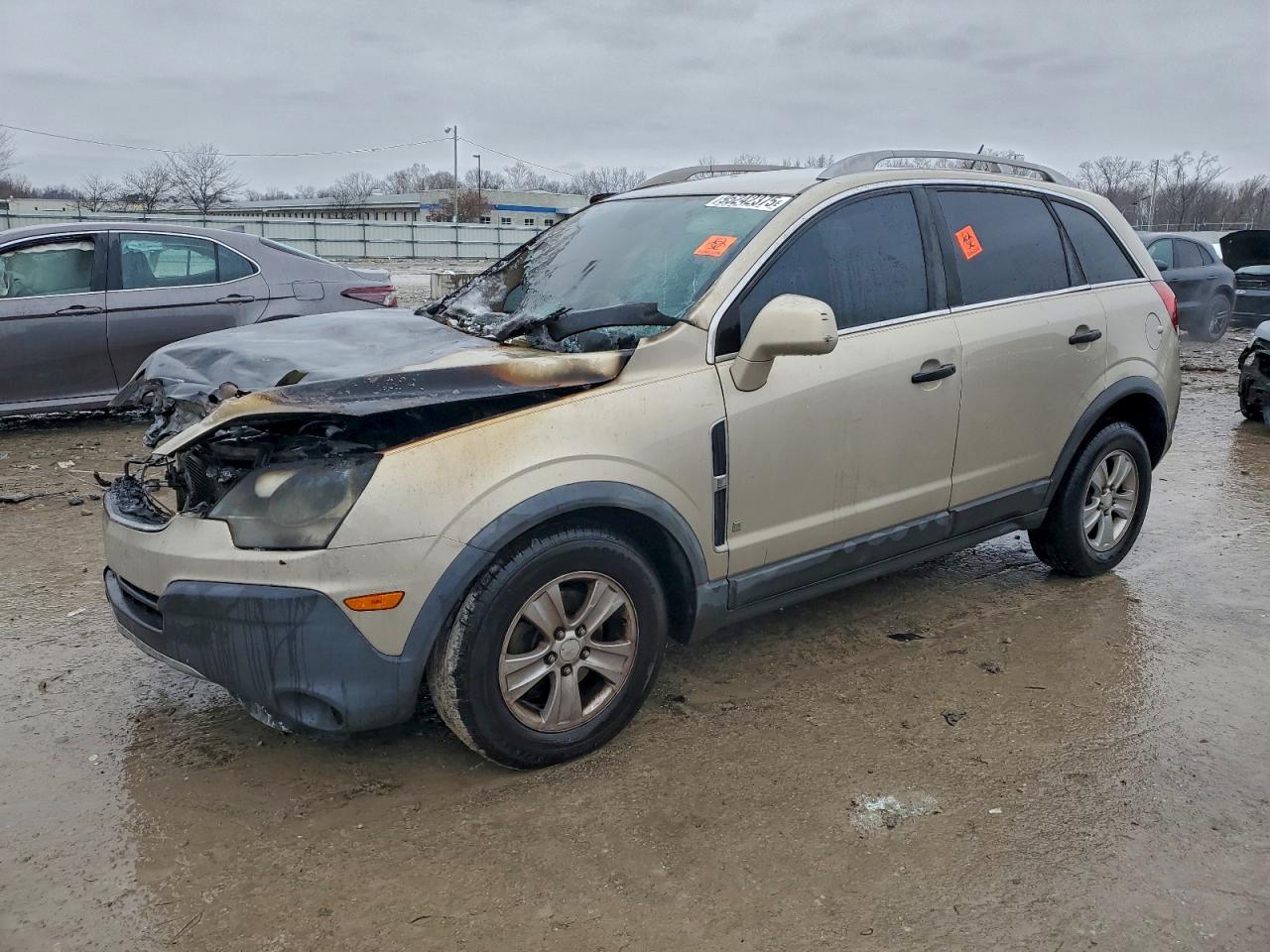 2009 Saturn VUE XE, VIN 3GSCL33P79S567055 — Engine fire