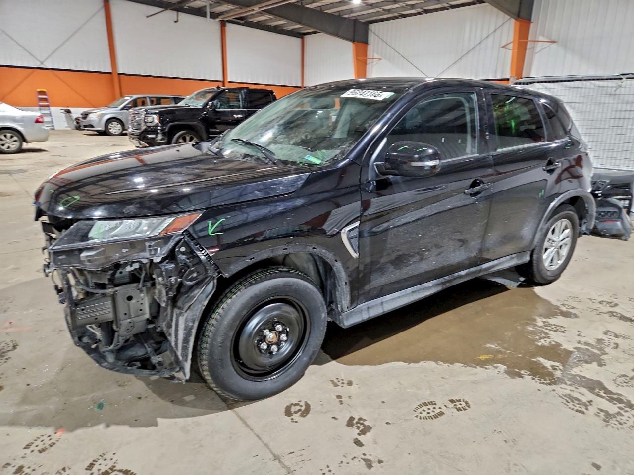 2021 Mitsubishi Outlander Sport SE, VIN JA4AJVAW6MU605716 — Rear end