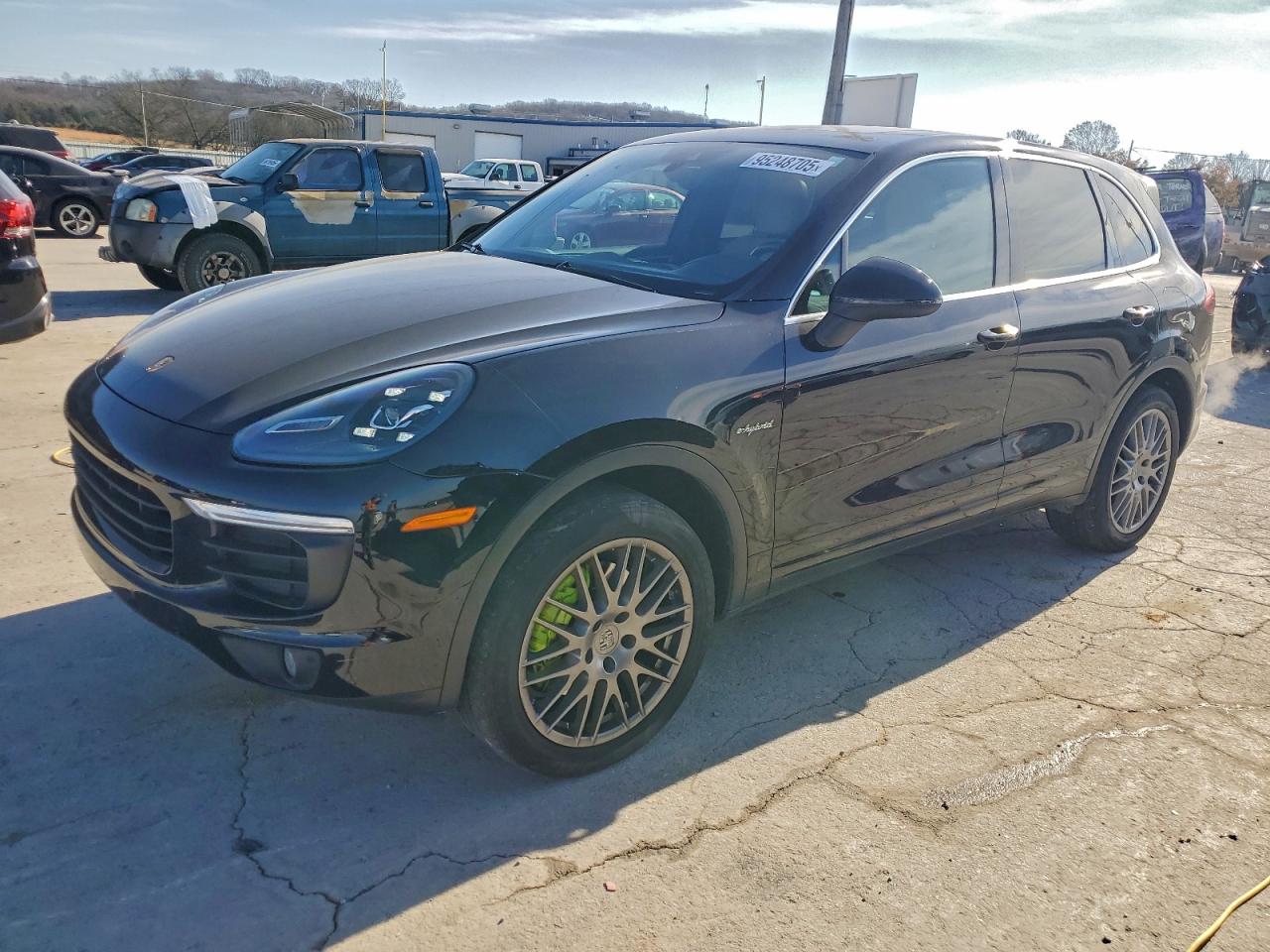 2016 Porsche Cayenne S E-Hybrid, VIN WP1AE2A26GLA63483 — Hail
