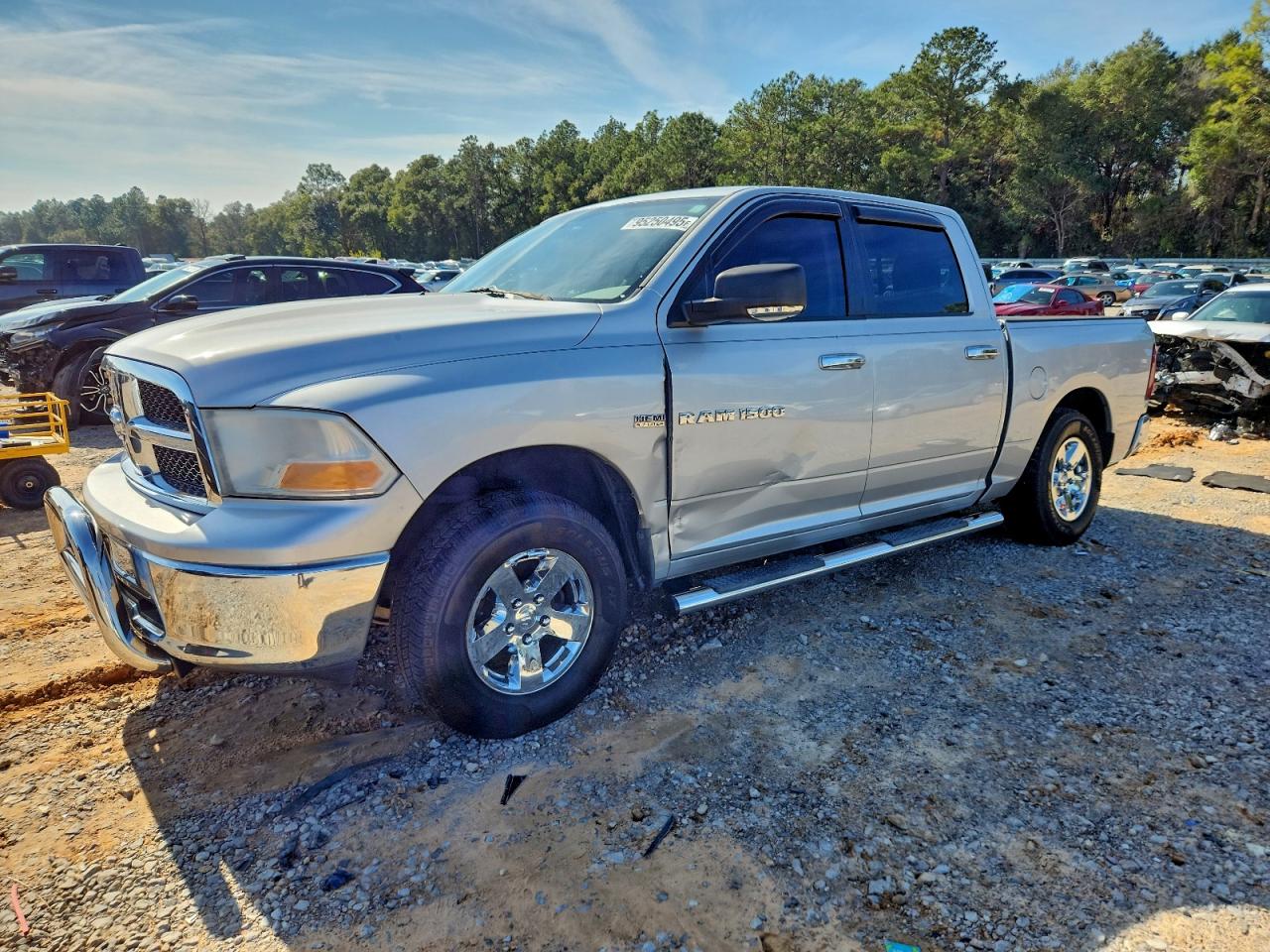 2011 Ram 1500 SLT, VIN 1D7RV1CT0BS710341 — Повреждение рамы