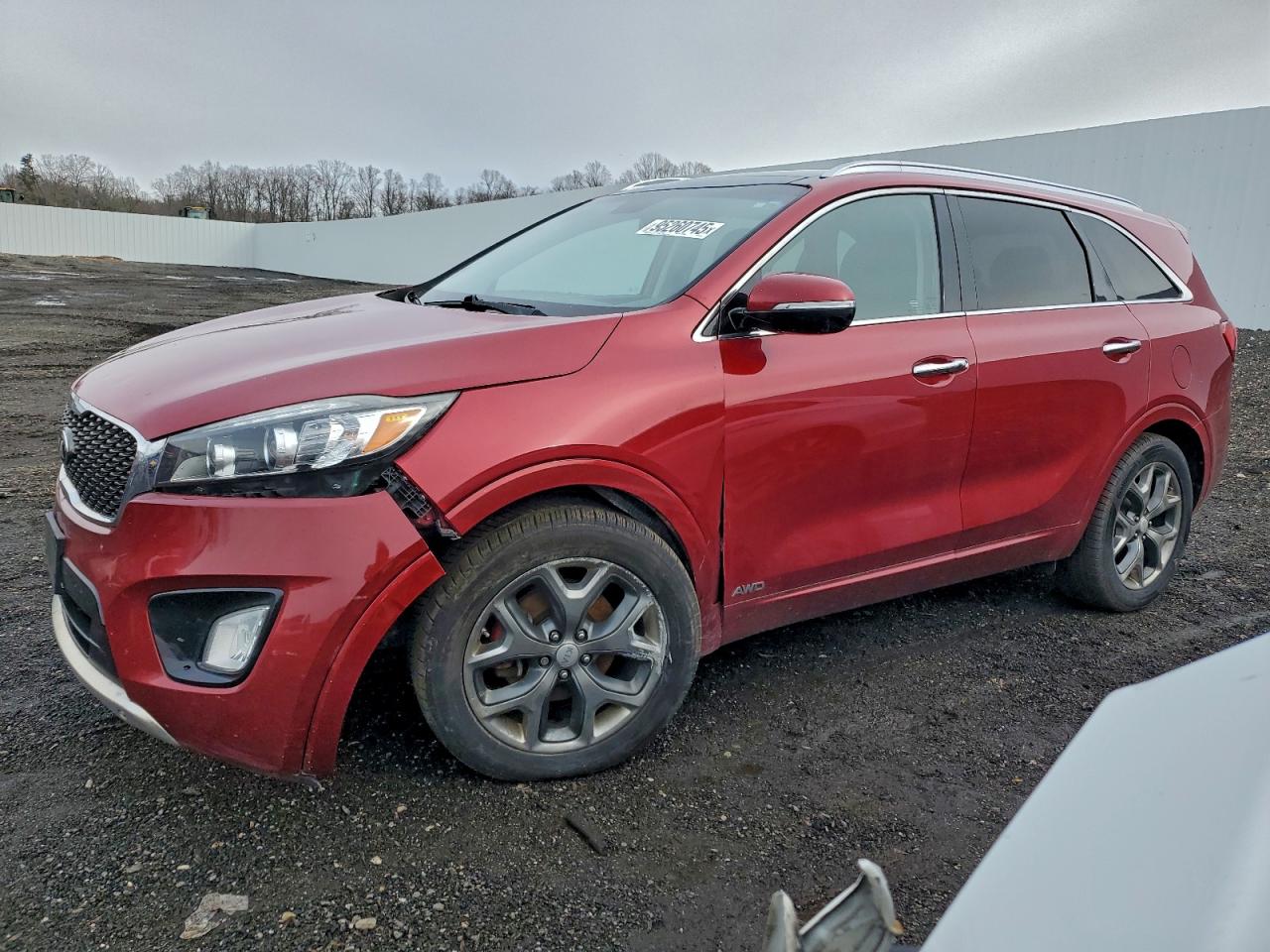 2017 Kia Sorento SX, VIN 5XYPKDA55HG220573 — Front end