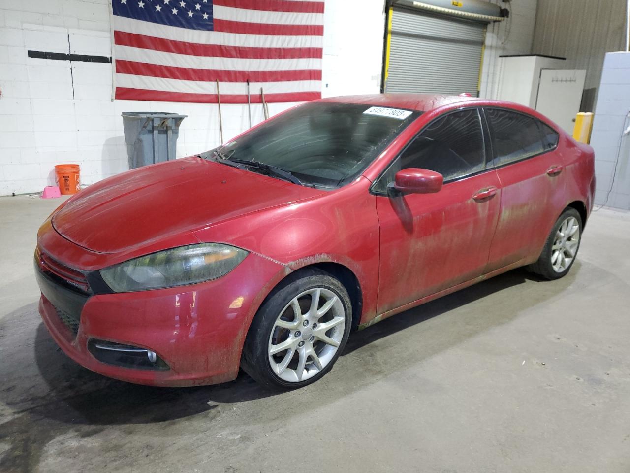 2013 Dodge Dart SXT, VIN 1C3CDFBH9DD699056 — Normal wear