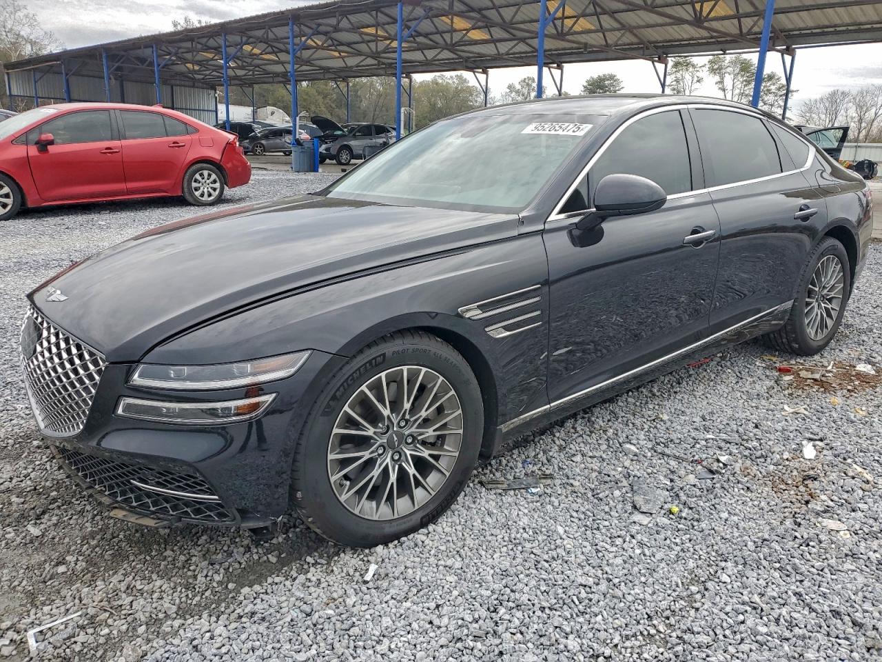 2023 Genesis G80 2.5T, VIN KMTGB4SC9PU144870 — Front end