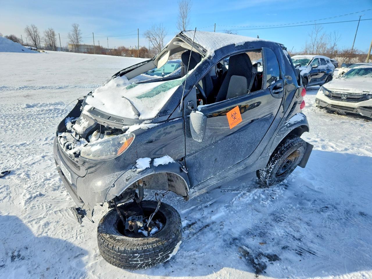 2012 Smart fortwo Pure, VIN WMEEJ3BAXCK521974 — По всему кузову